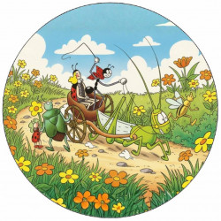 Jedlý papír Ferda mravenec s Beruškou 19,5 cm - Pictu Hap