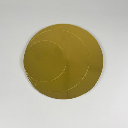 Podložka dortová 28cm zlatá - Cakesicq